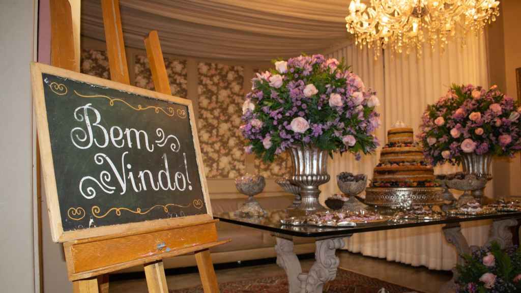 Welcome party being celebrated at a restaurant event space.