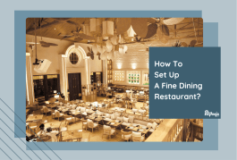 setting up a fine dining restaurant