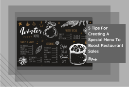 create a special menu for your restaurant to boost sales